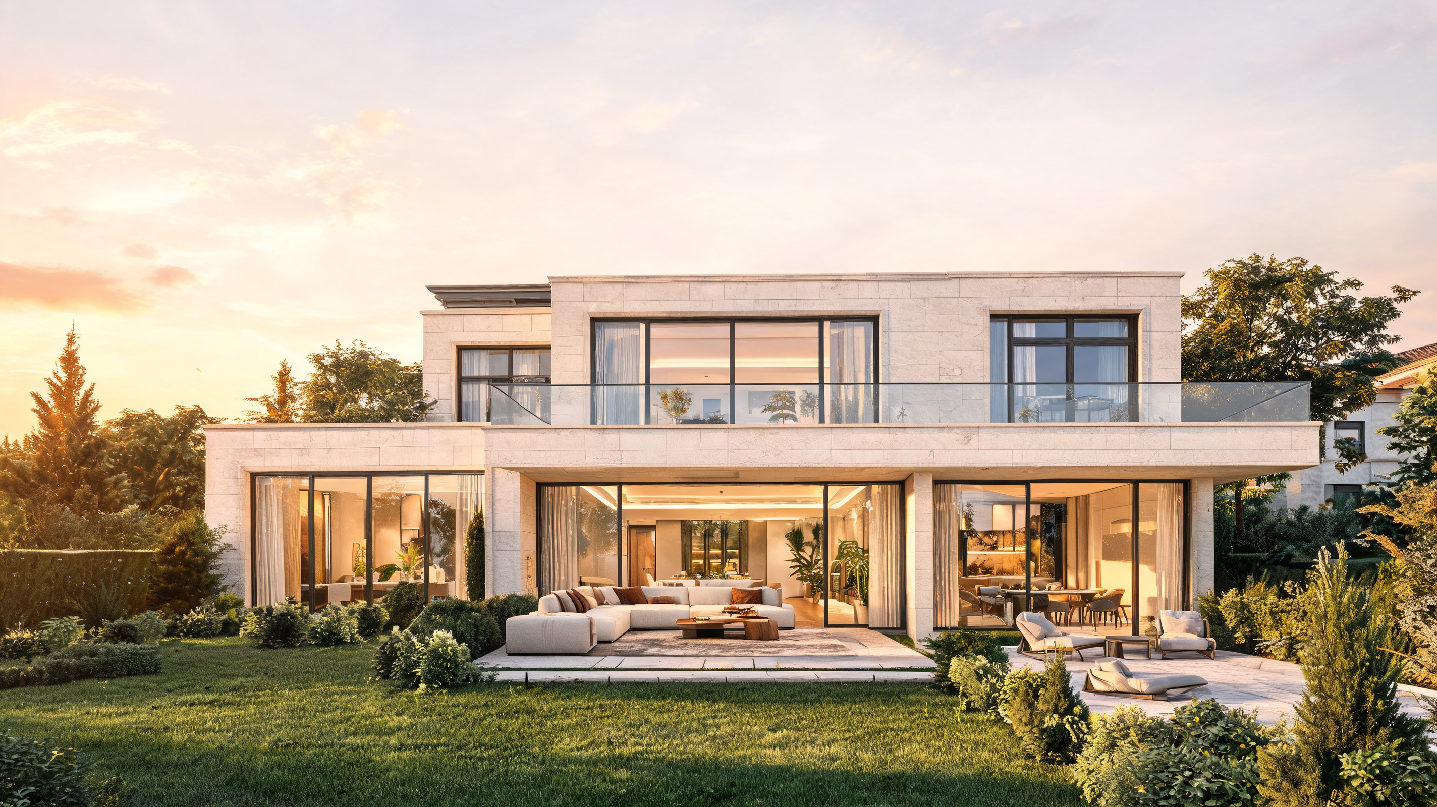 Cum funcționează un geamăn digital fotorealist al unei case — imagine editorială pentru diferențiator 3d imobiliar